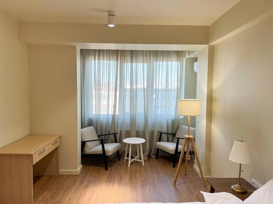 2 Bedroom On Ismail Corner Stefan Cel Mare, New Apartment, Chisinau Center! المظهر الخارجي الصورة